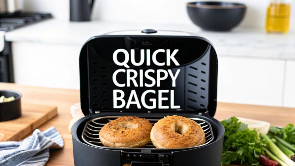 Bagel in air fryer: Quick, Crispy Results
