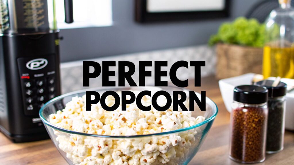 The Perfect Air Popped Popcorn Recipe for a Healthier Snack
