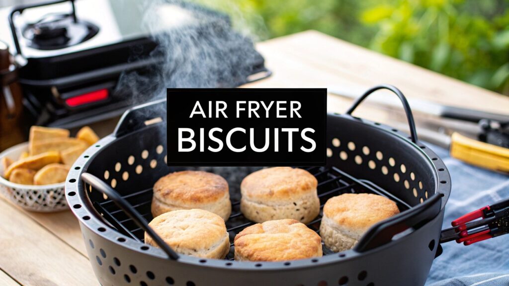 Frozen Biscuits in Air Fryer: Perfectly Crispy Every Time