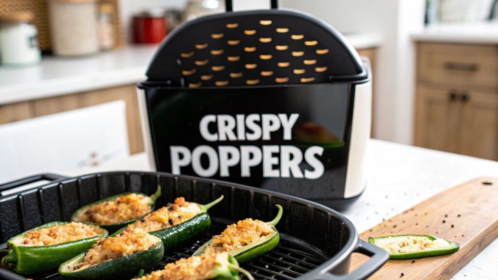 Air Fryer jalapeno poppers in air fryer: The Ultimate Crispy Snack Guide