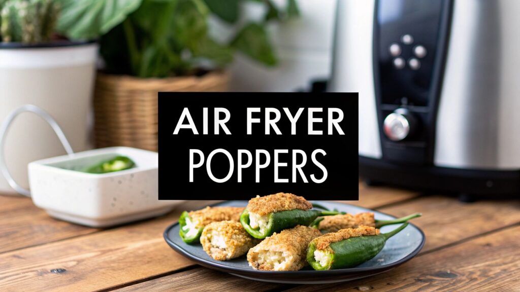 Perfect Jalapeno Poppers in the Air Fryer Every Time