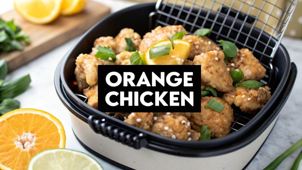 Unforgettable Orange Chicken Air Fryer Recipe