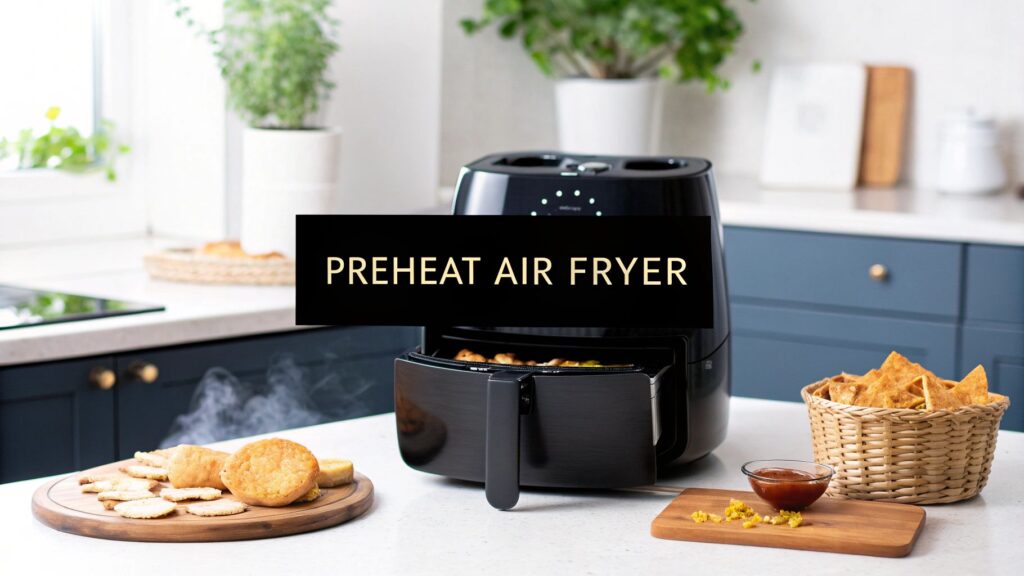 How to Preheat an Air Fryer: how to preheat air fryer for crispy results