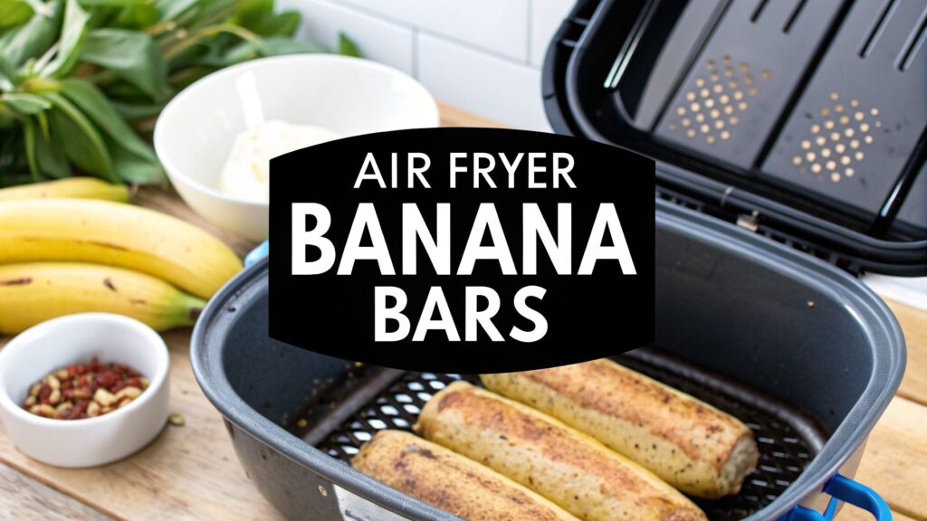 The Ultimate Air Fryer Banana Bars Recipe For Easy Snacking
