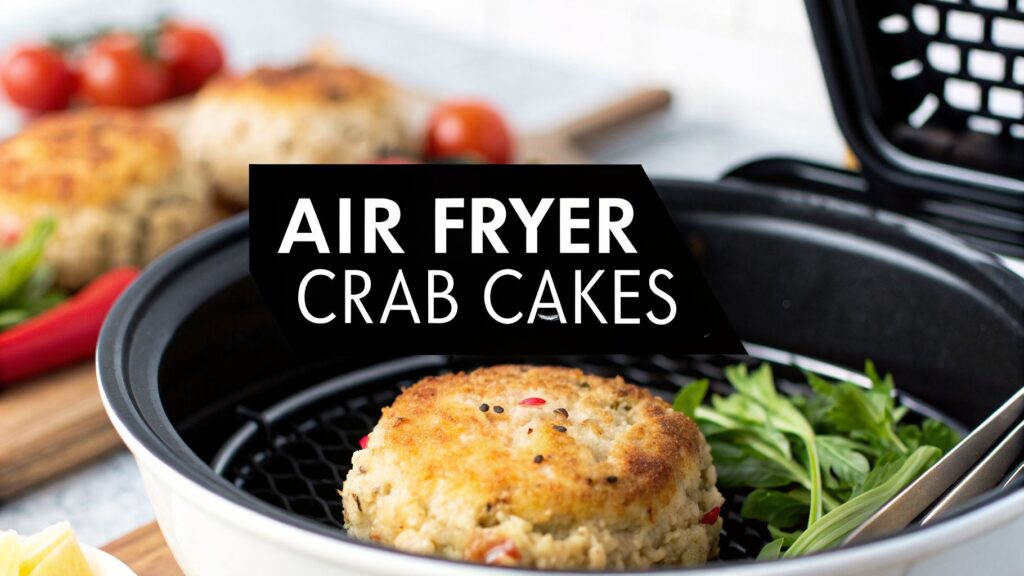 The Perfect Air Fryer Recipe for Crab Cakes