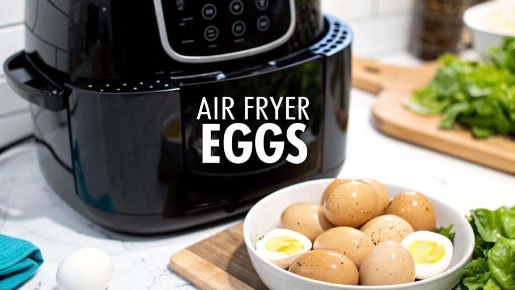 Perfect Air Fryer Boiled Eggs Every Time